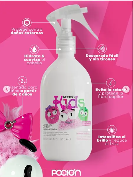 spray anti nudos poción kids spray anti nudos poción kids